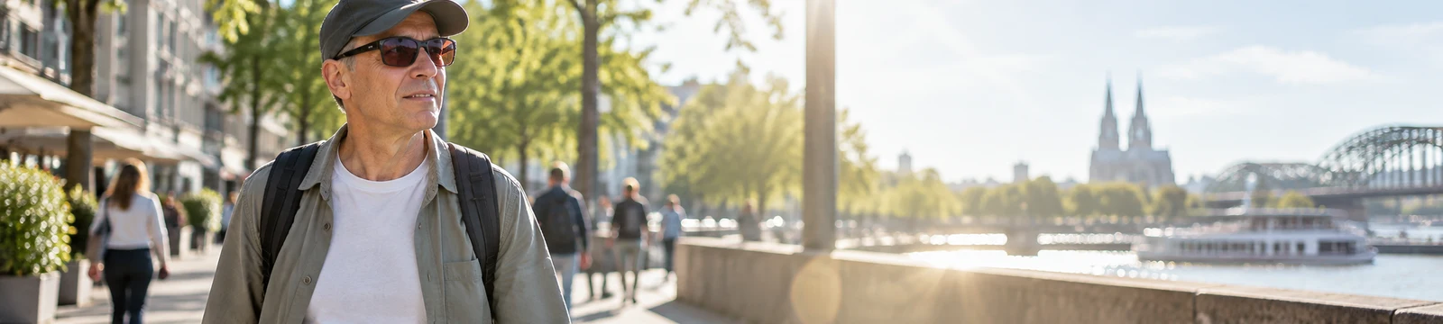 Helle Landschaft als ruhiger Projekteinstieg