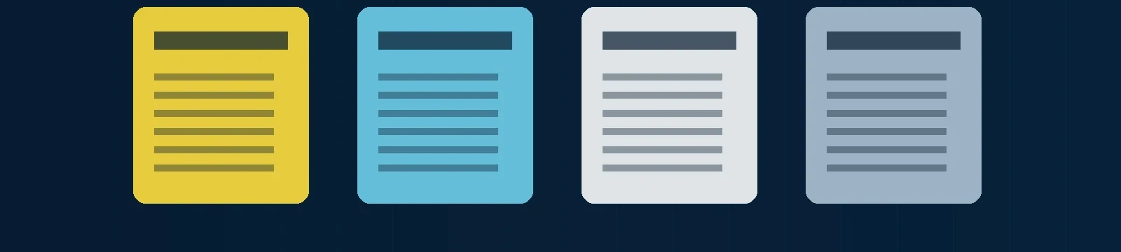 Medien und Informationsmaterial als Symbol für Quellen