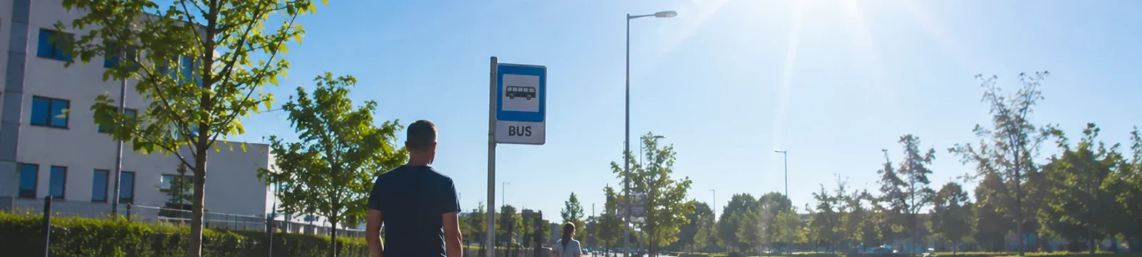 Lichtreiche Szene als Beispiel für Sehen und Blendung